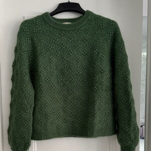 Sezanne mohair blend sweater, new, sz L
